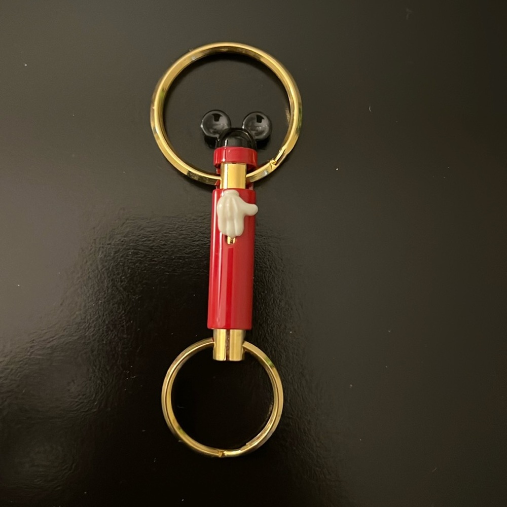 Mickey Mouse Double Sided Keychain